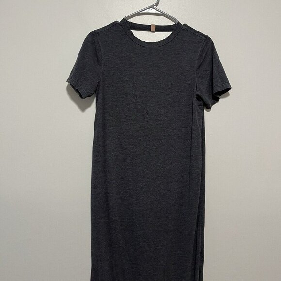 Lunya Restore Cotton Blend Open Back Maxi Dress - Picture 4 of 12